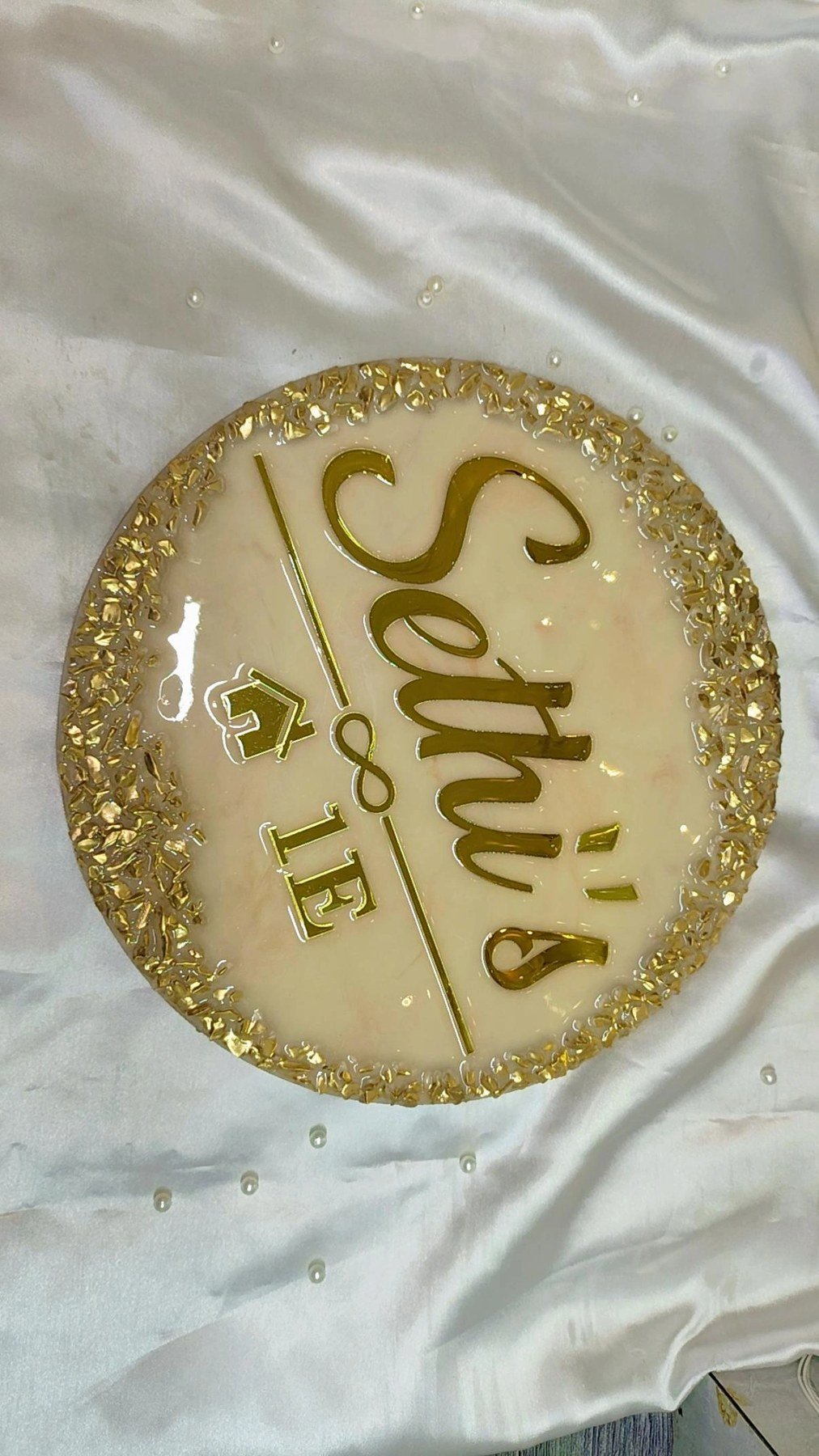 Personalised Resin Nameplate